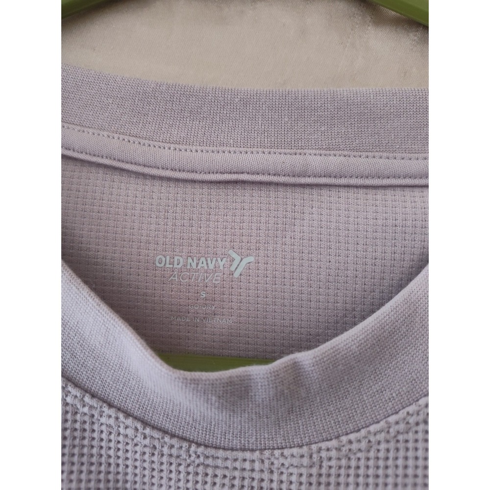 Old Navy Men Lavender Thermal Shirt - Picture 4 of 8